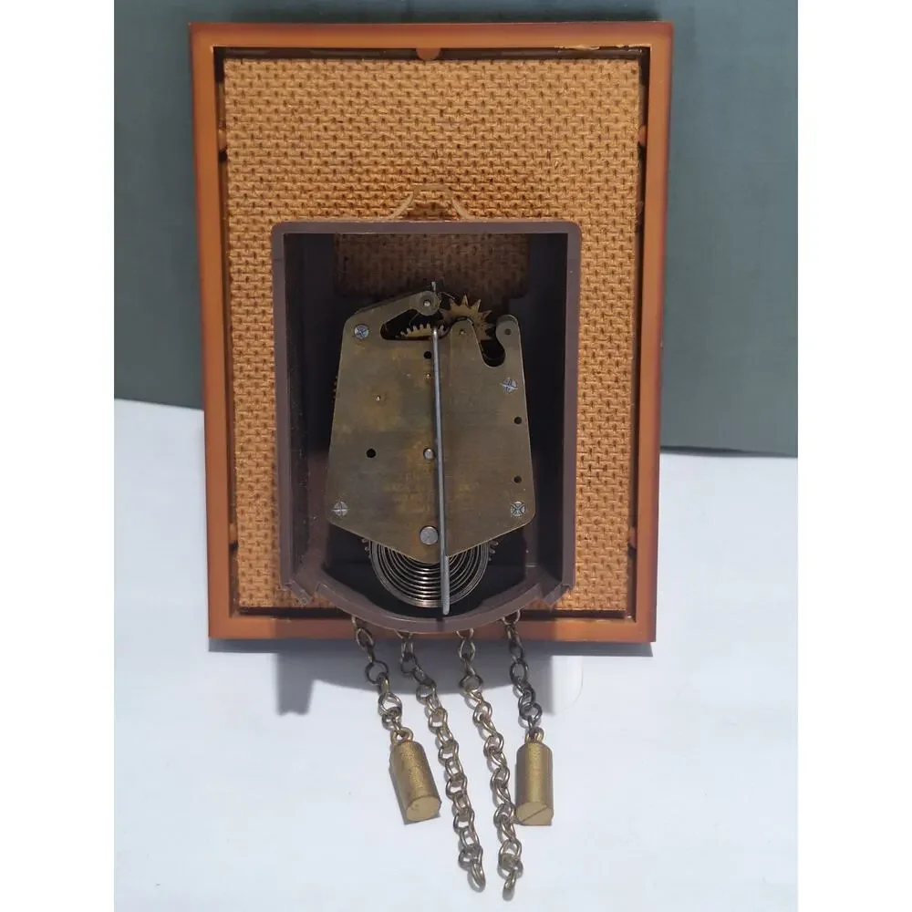 Hummel Ars Sacra 9636 Mechanical Wind Up Clock Germany Tested No Key - Pendulum